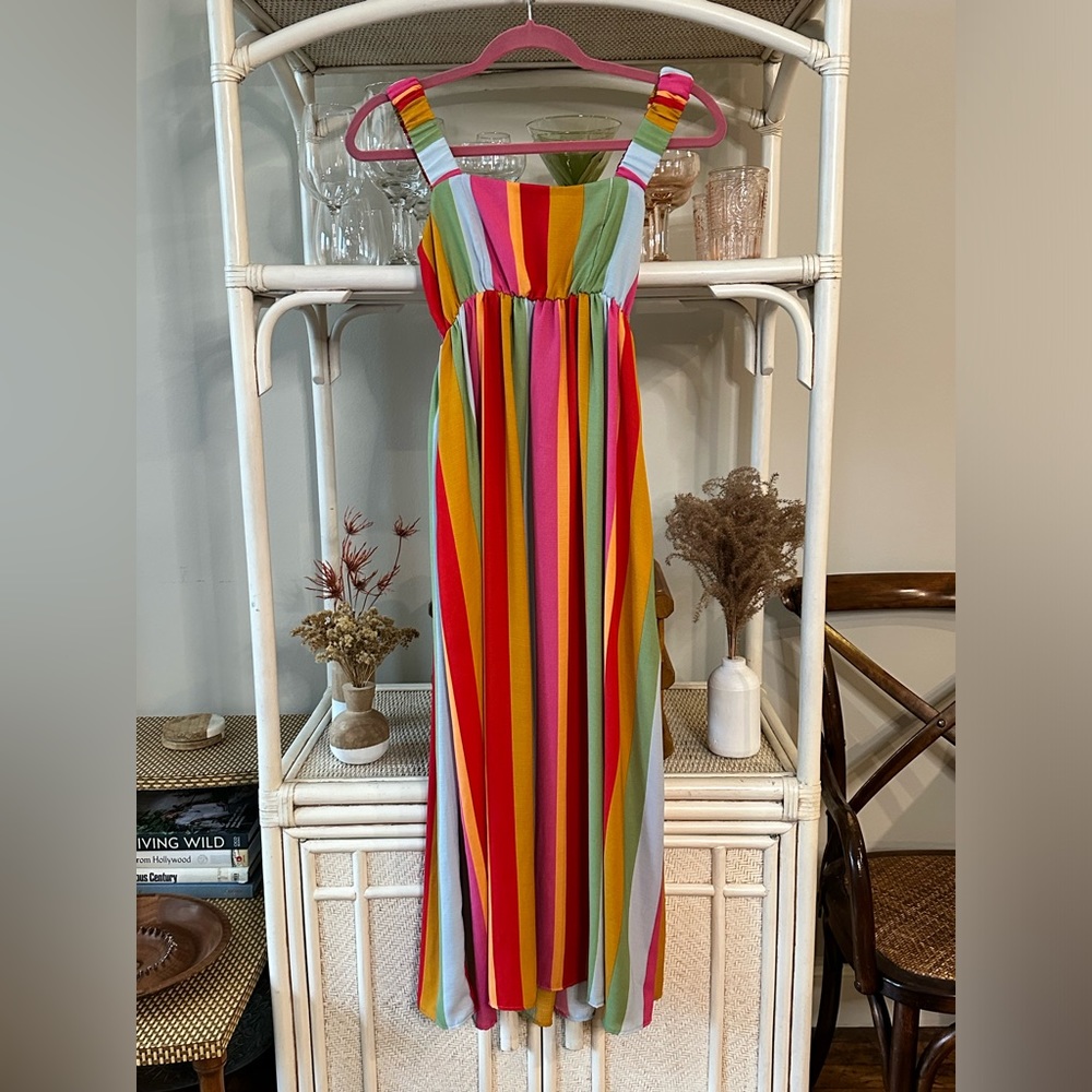 Show Me Your MuMu Striped Dress